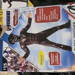Black panther kids costume